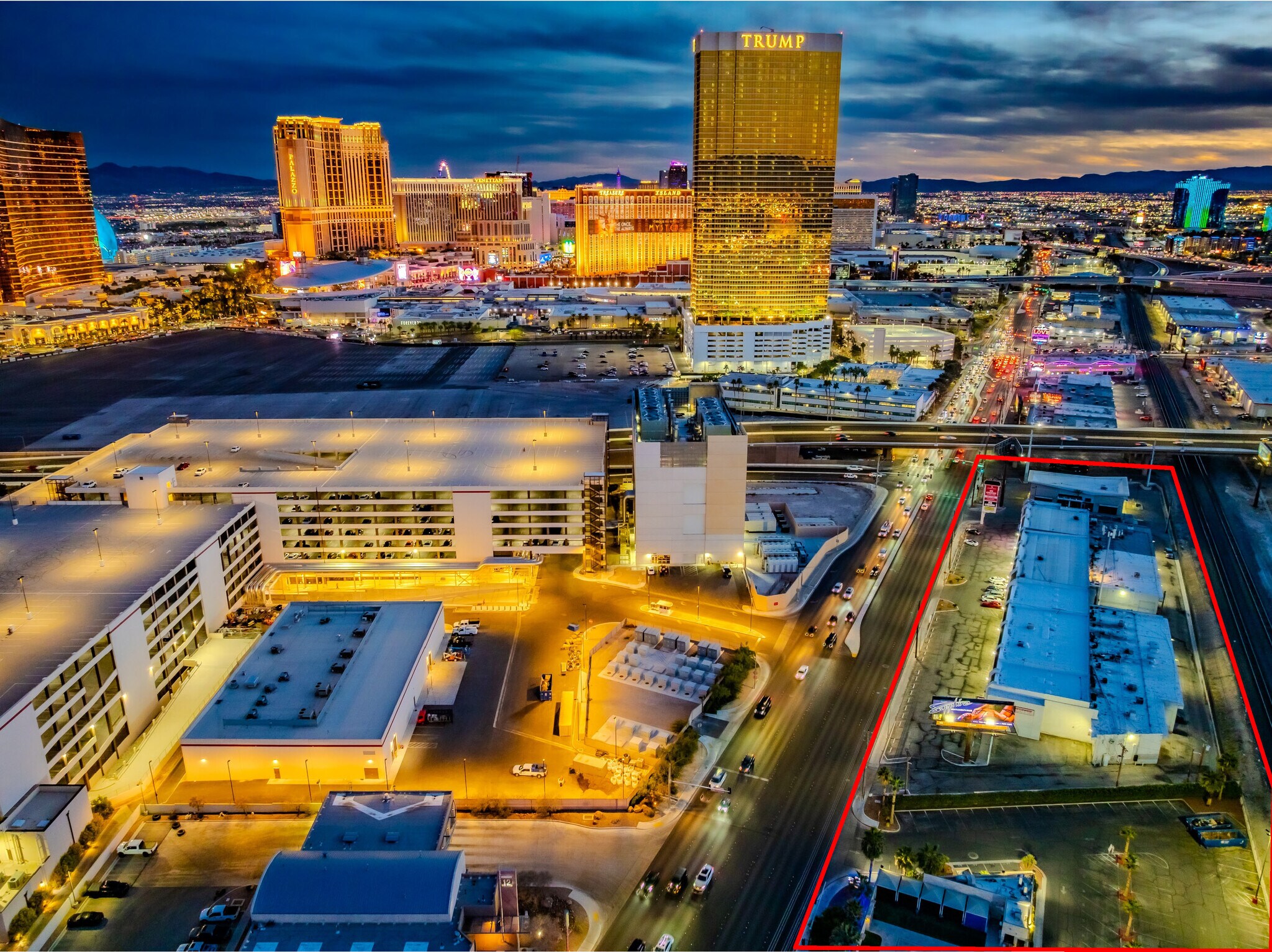 3115-3155 Sammy Davis Jr Dr, Las Vegas, NV à vendre Photo de l’immeuble– Image 1 sur 1