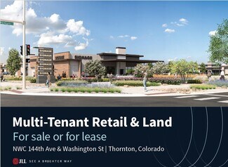 Plus de détails pour NWC 144th Ave & Washington St, Thornton, CO - Terrain à louer