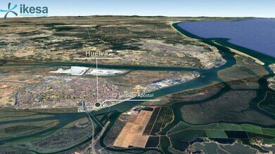 Huelva, HUL - Vue aérienne vue de carte - Image1