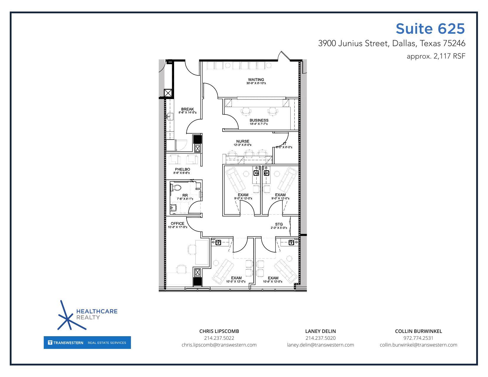 3900 Junius St, Dallas, TX à louer Plan d’étage– Image 1 sur 1
