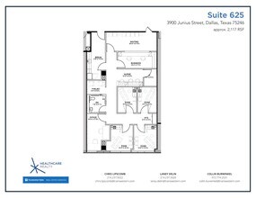 3900 Junius St, Dallas, TX à louer Plan d’étage– Image 1 sur 1