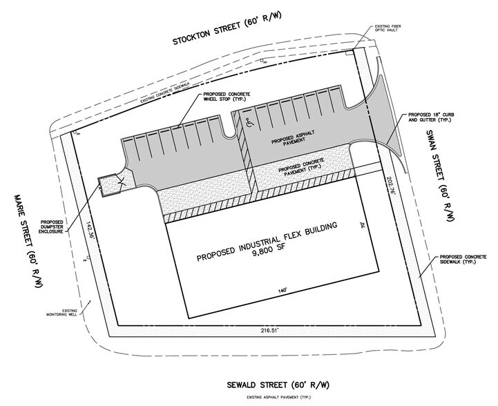 2432 Swan St, Jacksonville, FL à vendre - Plan de site – Image 3 sur 4
