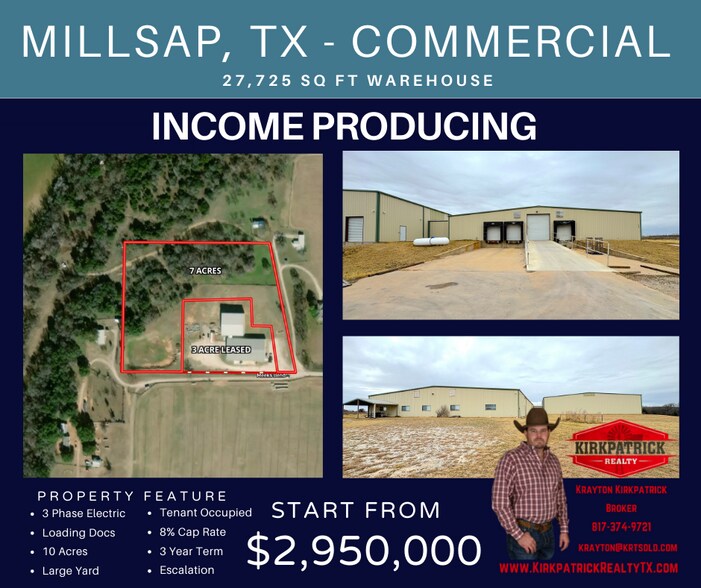 398 Meeks Bnd, Millsap, TX à vendre - Photo principale – Image 1 sur 13