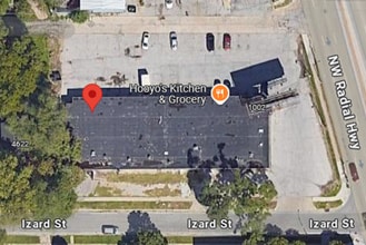 1002-1010 NW Radial Hwy, Omaha, NE - VUE AÉRIENNE  vue de carte