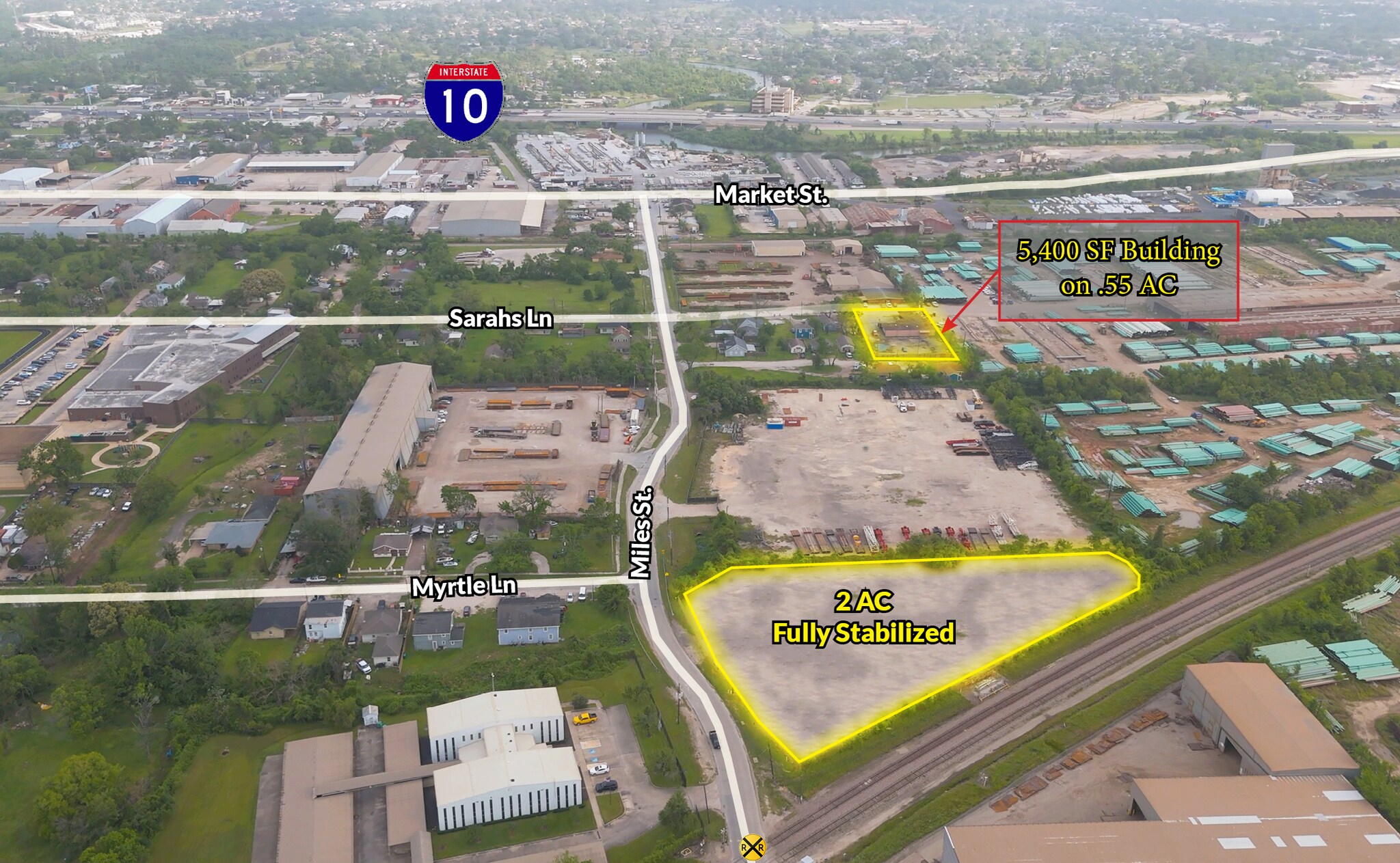 1500 Miles Street, Houston, TX à vendre Photo de l’immeuble– Image 1 sur 8