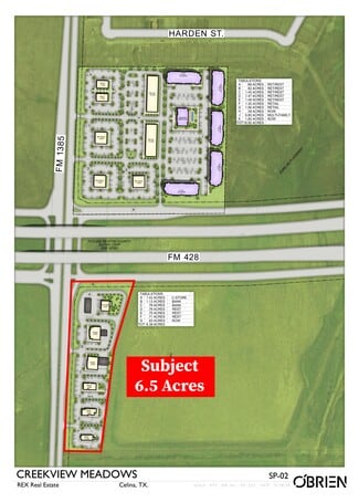 Plus de détails pour FM 1385, Pilot Point, TX - Terrain à vendre