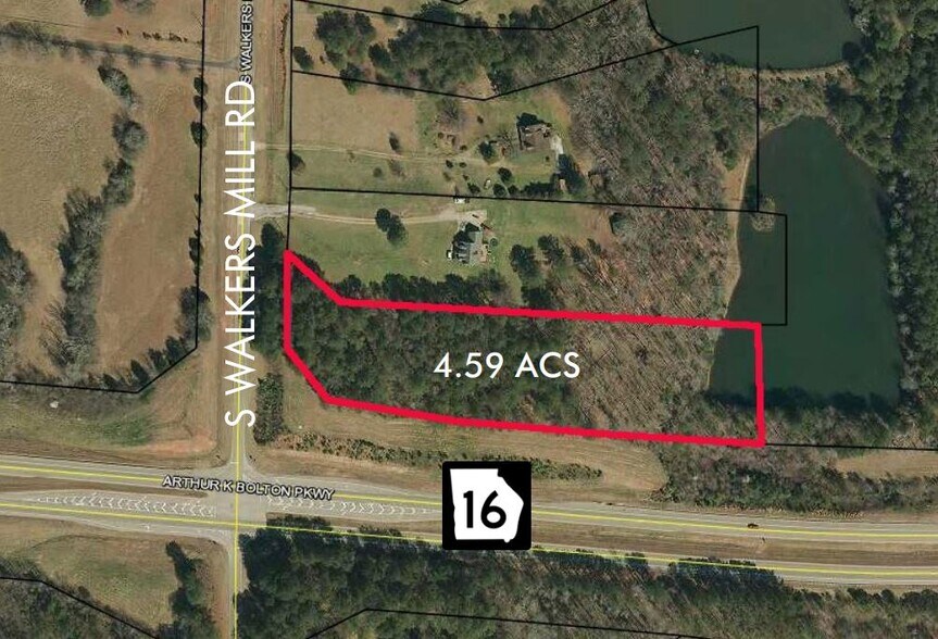 S Walkers Mill Rd, Griffin, GA à vendre - Photo de l’immeuble – Image 1 sur 2