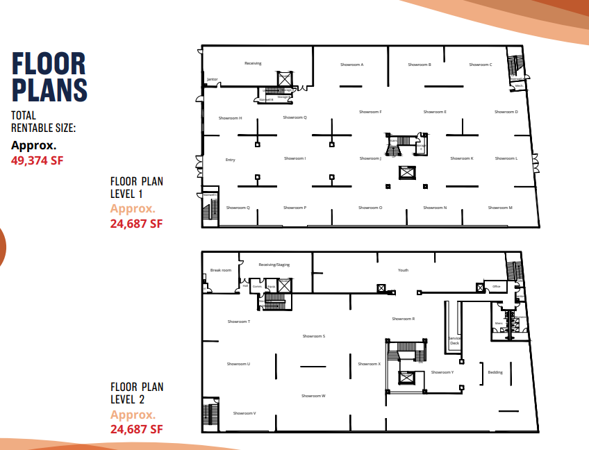 1810 S Broadway, Los Angeles, CA à louer Plan d’étage– Image 1 sur 1