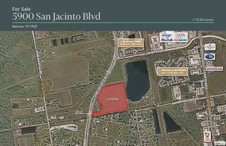 Plus de détails pour San Jacinto Blvd, Baytown, TX - Terrain à vendre
