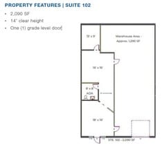 100 E Felix St, Fort Worth, TX à louer Plan d’étage– Image 1 sur 1
