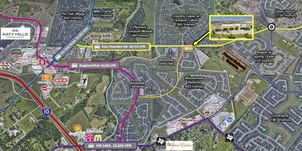 2206 Katy Flewellen Rd, Katy, TX - Vue aérienne  vue de carte - Image1