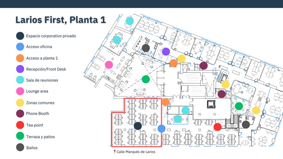 Calle Marqués de Larios, 4, Málaga, Málaga à louer - Plan de site – Image 3 sur 5