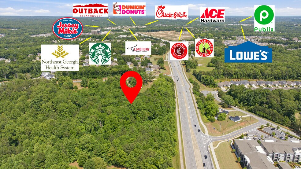 1661 Friendship Rd, Hoschton, GA à vendre - Photo de l’immeuble – Image 2 sur 64