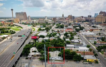 413 9th St, San Antonio, TX - VUE AÉRIENNE  vue de carte