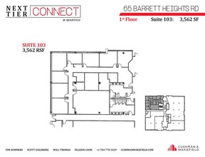 65 Barrett Heights Rd, Stafford, VA à louer Plan d’étage– Image 1 sur 2