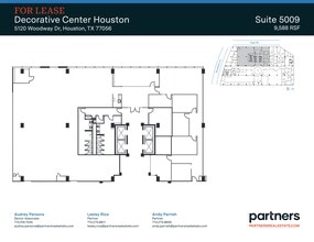 5120 Woodway Dr, Houston, TX à louer Plan de site– Image 1 sur 1