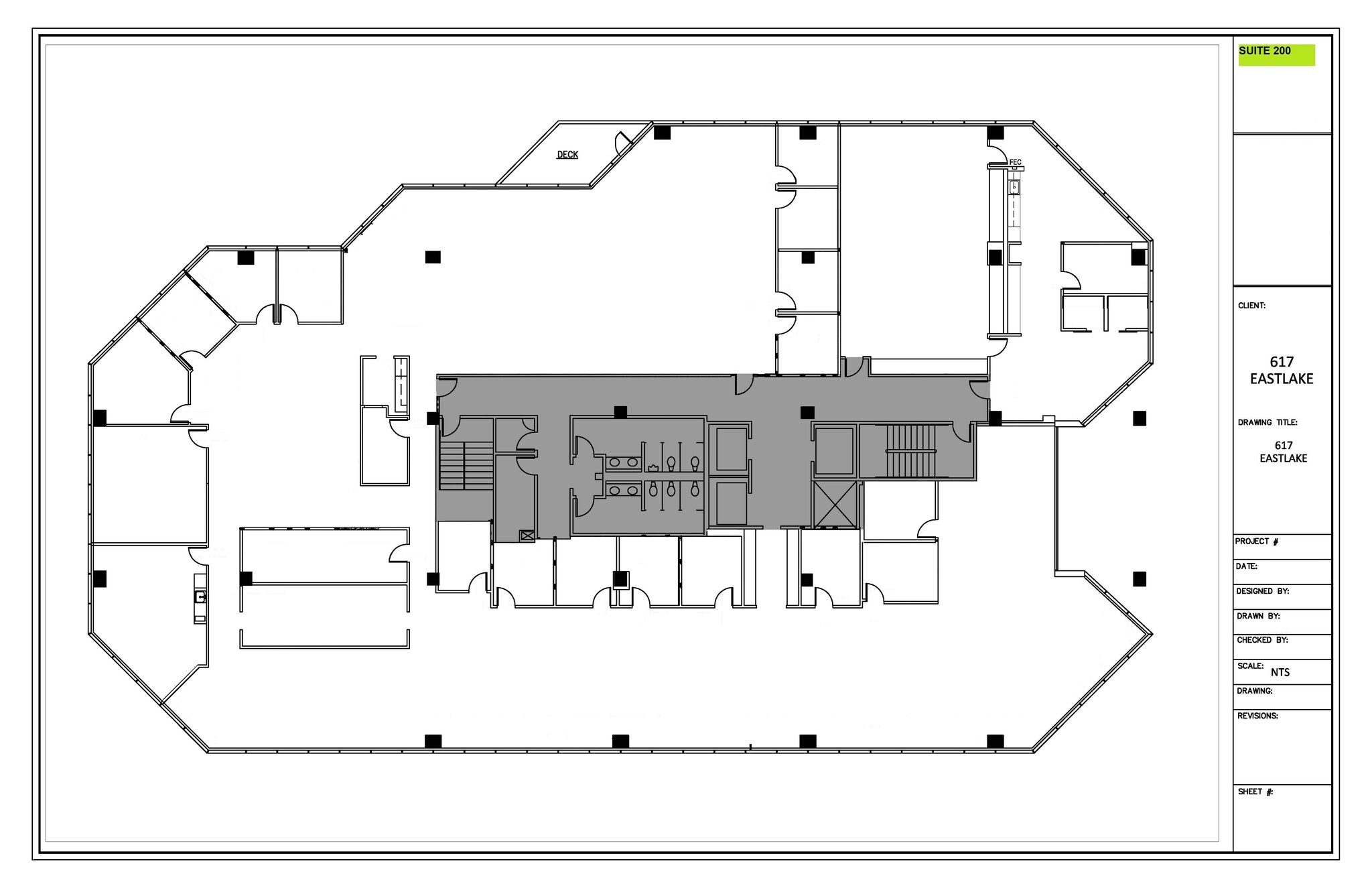 617 Eastlake Ave E, Seattle, WA à louer Plan de site– Image 1 sur 1