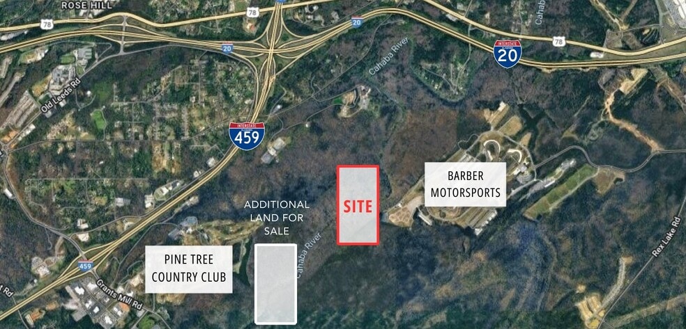 1123 Rex Lake Rd, Leeds, AL à vendre - Aérien – Image 2 sur 6