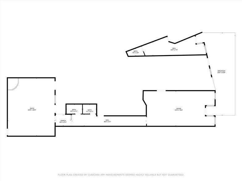 23-27 W Main St, Middletown, NY à louer - Plan d’étage – Image 2 sur 2