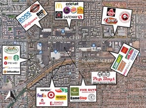 810 E Greenway Pky, Phoenix, AZ - VUE AÉRIENNE  vue de carte
