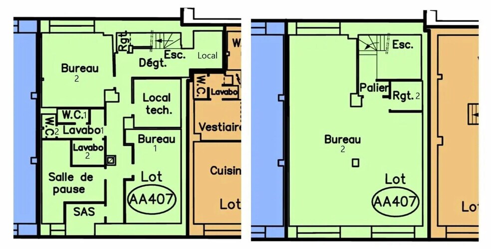 Bureau dans Benfeld à vendre - Plan d’étage – Image 2 sur 2