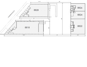 8818-8828 Lankershim Blvd, Sun Valley, CA à louer Plan de site– Image 1 sur 1