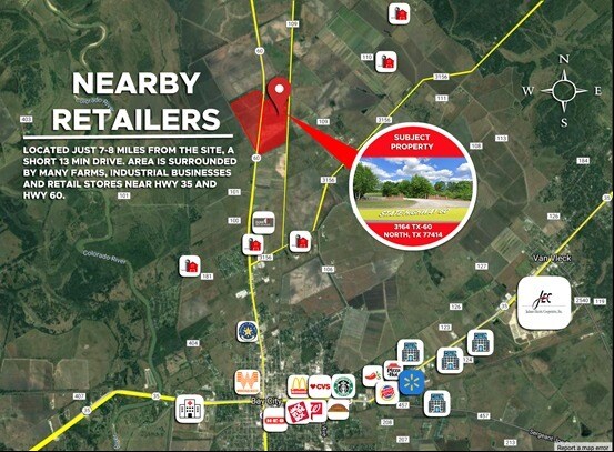 1455 County Road 109, Bay City, TX à vendre - Aérien – Image 2 sur 15