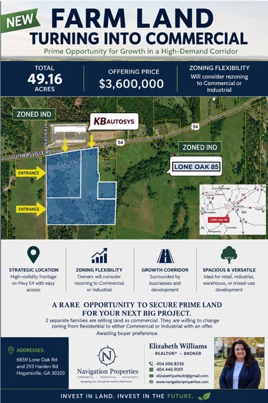 49.16 Acres | Dev Opportunity | Lone Oak portefeuille de 1 biens à vendre sur LoopNet.fr - Plan de site – Image 2 sur 3