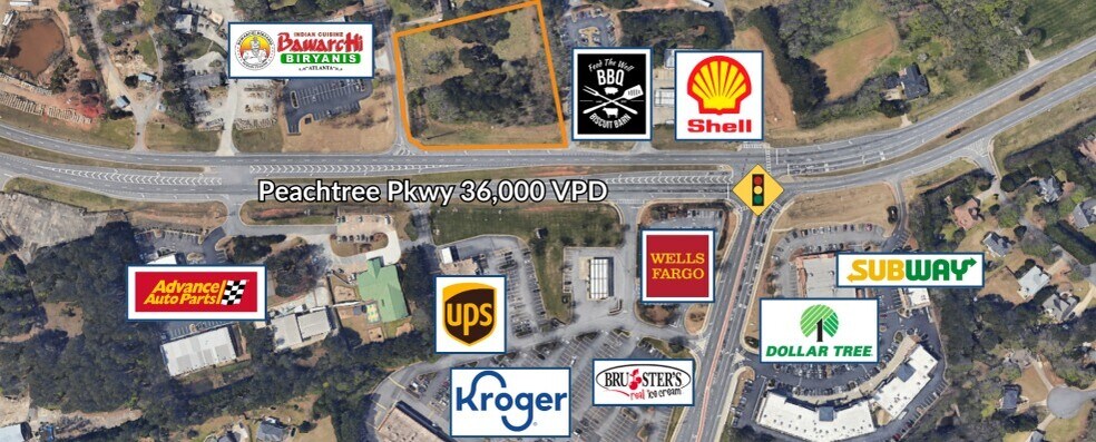 1564 Peachtree Pky, Cumming, GA à louer - Photo de l’immeuble – Image 2 sur 2