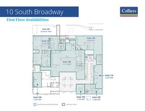 10 S Broadway, Saint Louis, MO à louer Plan d’étage– Image 1 sur 1