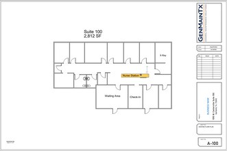 1015 W Centerville Rd, Garland, TX à louer Plan d’étage– Image 1 sur 1