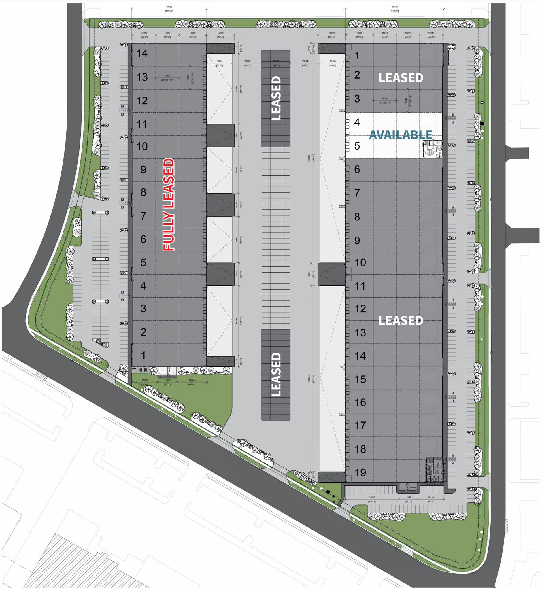 240 Aero Way NE, Calgary, AB à louer Plan de site– Image 1 sur 1