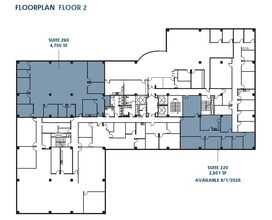 700 Highlander Blvd, Arlington, TX à louer Plan d’étage– Image 1 sur 1