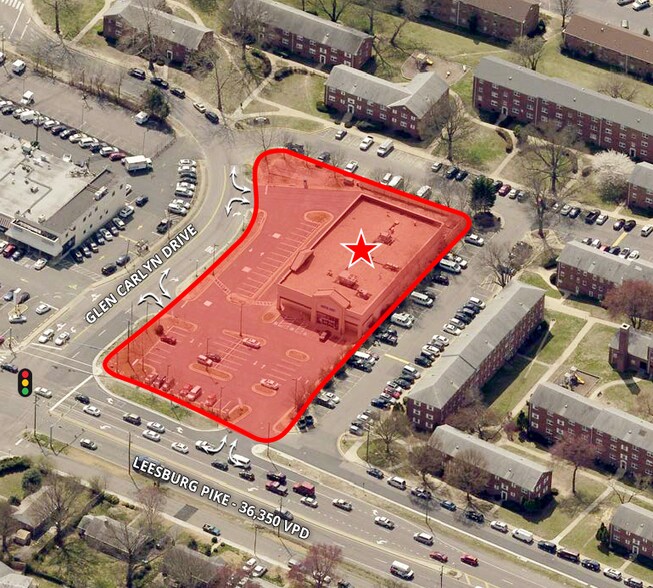 6053 Leesburg Pike, Falls Church, VA à louer - Photo de l’immeuble – Image 3 sur 3