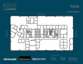 1800 Larimer St, Denver, CO à louer Plan d’étage– Image 1 sur 1