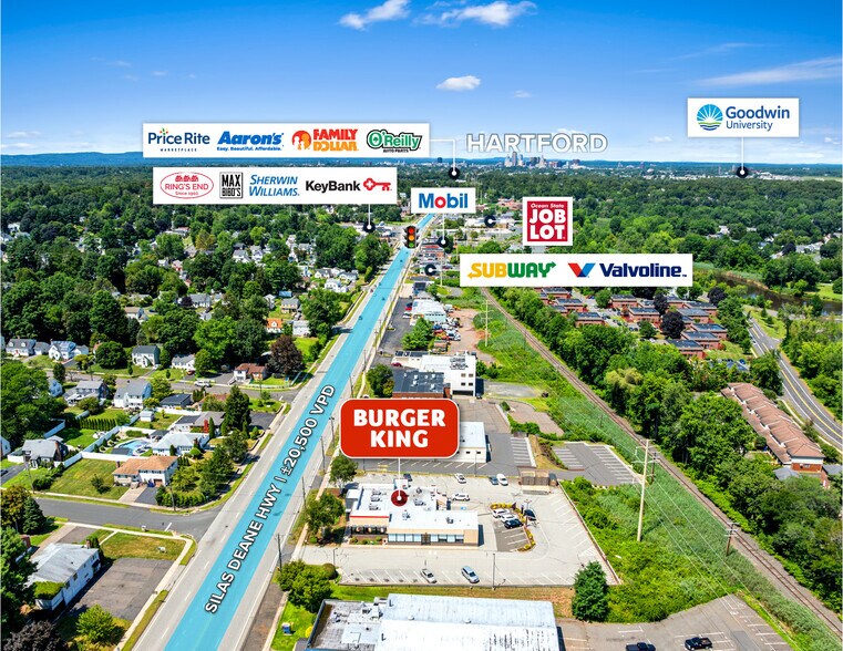 872 Silas Deane Hwy, Wethersfield, CT à vendre - Photo de l’immeuble – Image 3 sur 3