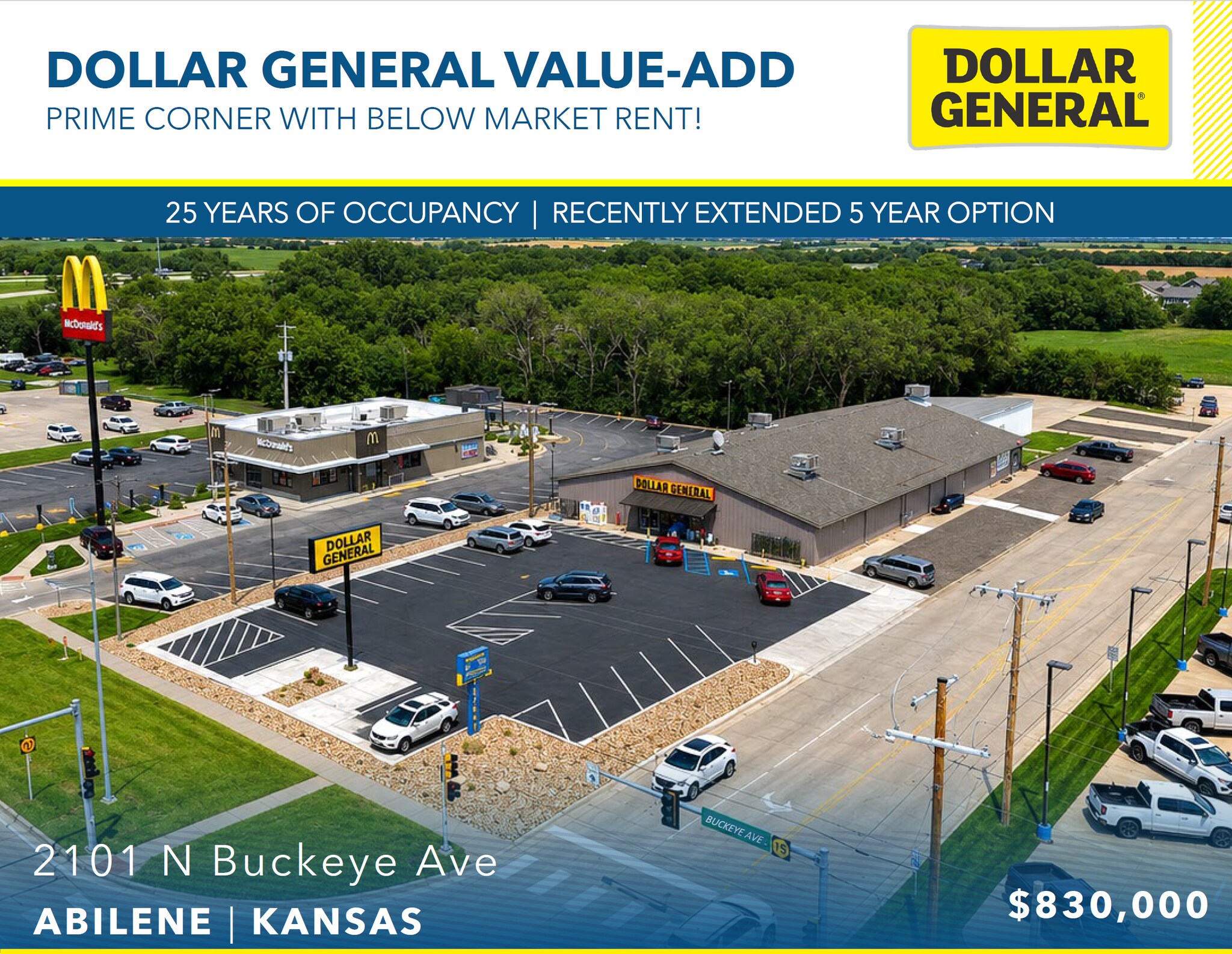 2101 N Buckeye Ave, Abilene, KS à vendre Photo de l’immeuble– Image 1 sur 8