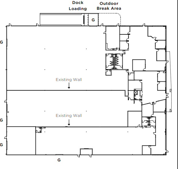 2180 S McDowell Blvd, Petaluma, CA à louer Plan d’étage– Image 1 sur 1