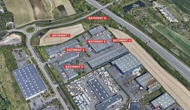Taverny, VDO - Vue aérienne vue de carte
