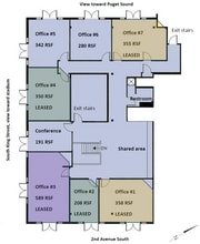 401 2nd Ave S, Seattle, WA à louer Plan d’étage– Image 1 sur 7