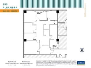 255 Alhambra Cir, Coral Gables, FL à louer Plan d’étage– Image 1 sur 1