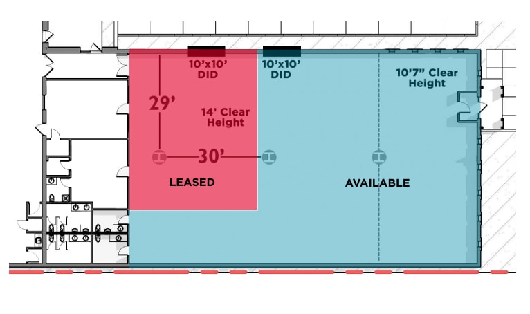 5020-5040 Richmond Rd, Bedford Heights, OH à louer Plan d’étage– Image 1 sur 1