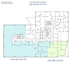 16870 W Bernardo Dr, San Diego, CA à louer Plan d’étage– Image 2 sur 3