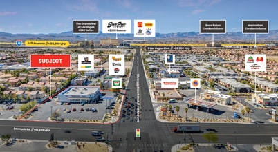 385 E Silverado Ranch Blvd, Las Vegas, NV - Vue aérienne vue de carte - Image1