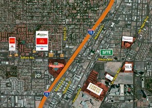 2325 Western Ave, Las Vegas, NV - Vue aérienne  vue de carte - Image1