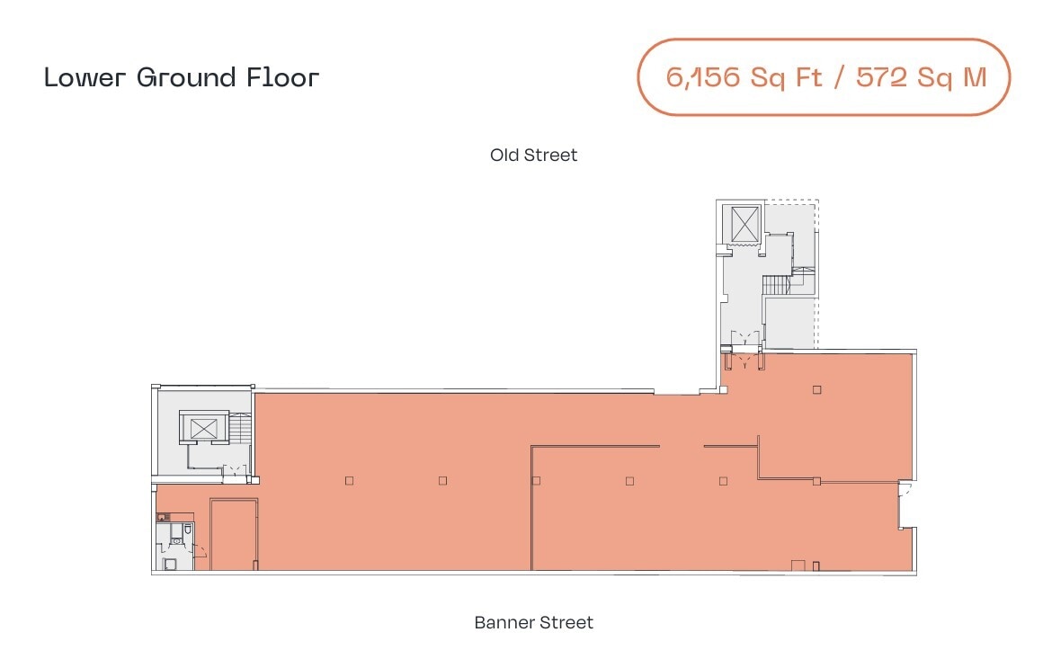 28-42 Banner St, Londres à louer Plan d’étage– Image 1 sur 7
