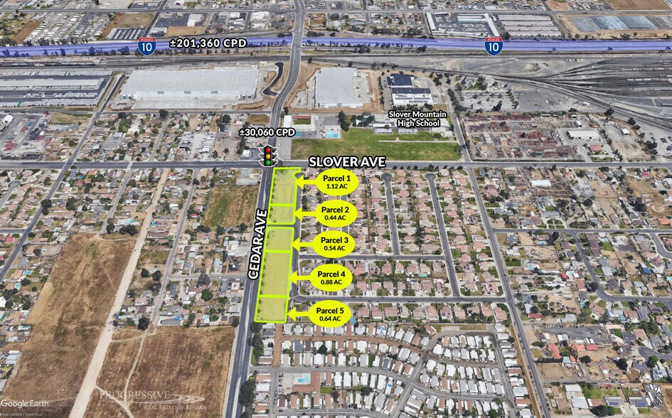 SEC of Slover Ave & Cedar Ave, Bloomington, CA à louer - Photo de l’immeuble – Image 1 sur 3