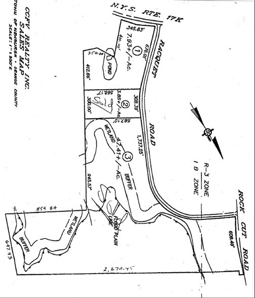 NYS Route 17K, Newburgh, NY à vendre - Plan cadastral – Image 2 sur 4