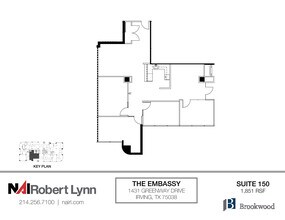 1431 Greenway Dr, Irving, TX à louer Plan d’étage– Image 1 sur 1
