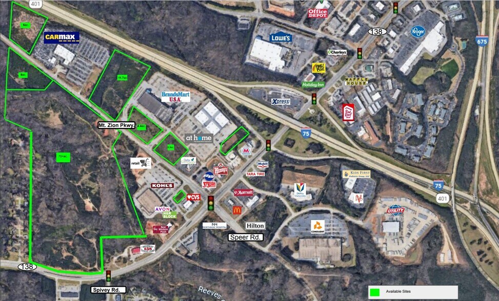 4200 Mt Zion Pkwy, Stockbridge, GA à vendre - Photo de l’immeuble – Image 2 sur 5